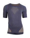 UYN Camiseta de manga corta - EVOLUTYON - gris/amarillo