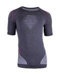 UYN Camiseta de manga corta - EVOLUTYON - gris/blanco