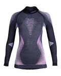 UYN camiseta de manga larga - EVOLUTYON LADY - púrpura/rosa/gris