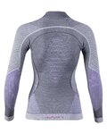 UYN camiseta de manga larga - FUSYON MERINO LADY - gris/negro