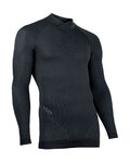 UYN camiseta de manga larga - FUSYON MERINO - gris/negro