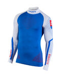 UYN camiseta de manga larga - NATYON SLOVAKIA - blanco/azul