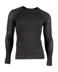 UYN camiseta de manga larga - FUSYON CASHMERE - negro