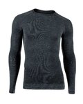 UYN camiseta de manga larga - FUSYON CASHMERE - gris/negro