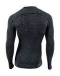 UYN camiseta de manga larga - FUSYON CASHMERE - gris/negro
