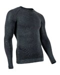 UYN camiseta de manga larga - FUSYON CASHMERE - gris/negro