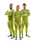 UYN camiseta de manga larga - NATYON 2.0 SLOVENIA - azul/rojo/verde/blanco