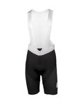 pantalones cortos de tirantes - LOTTO SOUDAL 2019 - negro