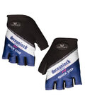 guantes de dedos cortos - QUICKSTEP 2019 - blanco/azul/negro