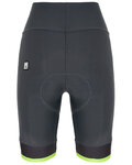 SANTINI pantalones cortos sin tirantes - GIADA LUX LADY - gris