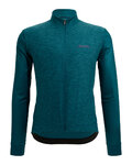 SANTINI maillot de invierno de manga larga - COLORE PURO - verde