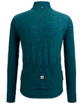 SANTINI maillot de invierno de manga larga - COLORE PURO - verde