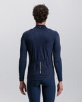 SANTINI maillot de invierno de manga larga - PURE  - azul