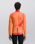 SANTINI maillot de invierno de manga larga - PURE DYE - naranja