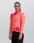 SANTINI maillot de invierno de manga larga - PURE DYE - rosa