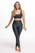 ATHLEEYA polainas - ESSENTIAL MATTE - negro
