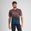 SPORTFUL Camiseta de manga corta - FLOW GIARA - marrón/azul