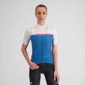SPORTFUL jersey de manga corta - PISTA - blanco/azul