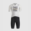 SPORTFUL monos - FAST NOT FUN - blanco/negro