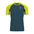 KARPOS Camiseta de manga corta - LAVAREDO - verde/amarillo