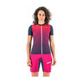 KARPOS jersey de manga corta - VERVE EVO W - azul/rosa