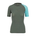 KARPOS Camiseta de manga corta - DINAMICO MERINO 130 W - verde