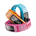 GARMIN tanga - VÍVOFIT 2 - PALM BEACH - rosa/naranja/turquesa