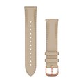 GARMIN tanga - QUICK RELEASE 20 MM18K ROSE GOLD PVD - beige