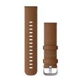 GARMIN tanga - QUICK RELEASE 22 MM - marrón/plateado
