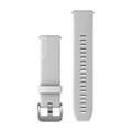 GARMIN tanga - QUICK RELEASE 20 MM - blanco/plateado