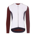 HOLOKOLO maillot de invierno de manga larga - SPECIAL - blanco/granate