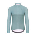 HOLOKOLO maillot de invierno de manga larga - STRIPES WINTER - verde claro