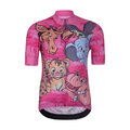 HOLOKOLO jersey de manga corta - SAFARI - rosa/multicolor