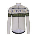 HOLOKOLO maillot de invierno de manga larga - FROSTTRAIL WINTER - gris/verde