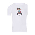 NU. BY HOLOKOLO Camiseta de manga corta - PEDAL POWER - blanco