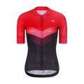 RIVANELLE jersey de manga corta - ARROW II - rojo/negro