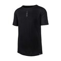 IXS jersey de manga corta - FLOW MERINO - negro