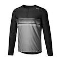 IXS maillot de verano de manga larga - FLOW LITE 1.0 - negro/gris