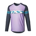 IXS maillot de verano de manga larga - TRIGGER LITE 1.1 - púrpura/azul