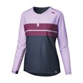IXS maillot de verano de manga larga - FLOW LITE 1.0 W - blanco/rosa/azul