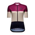 GORE jersey de manga corta - SPIRIT STRIPES - púrpura/negro/beige