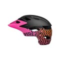 BELL casco - SIDETRACK - negro/rosa