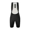 SANTINI pantalones cortos de tirantes - PLUSH - negro