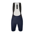 SANTINI pantalones cortos de tirantes - PLUSH - azul