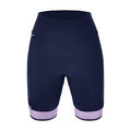 SANTINI pantalones cortos sin tirantes - GIADA PURE - púrpura/azul
