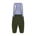 SANTINI pantalones cortos de tirantes - CARGO - verde