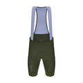 SANTINI pantalones cortos de tirantes - CARGO - verde