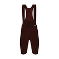 SANTINI pantalones cortos de tirantes - RTR - marrón