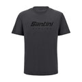 SANTINI Camiseta de manga corta - BRAND - gris