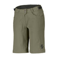 SCOTT pantalones cortos sin tirantes - TRAIL FLOW W/PAD W - verde